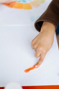 finger painting