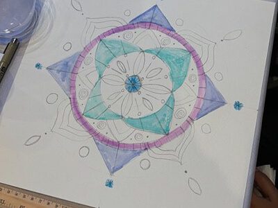 A mandala image