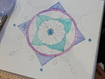 A mandala image
